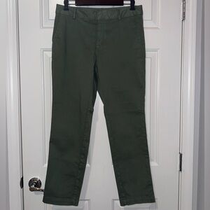 Banana Republic Olive Green Sloan Pants